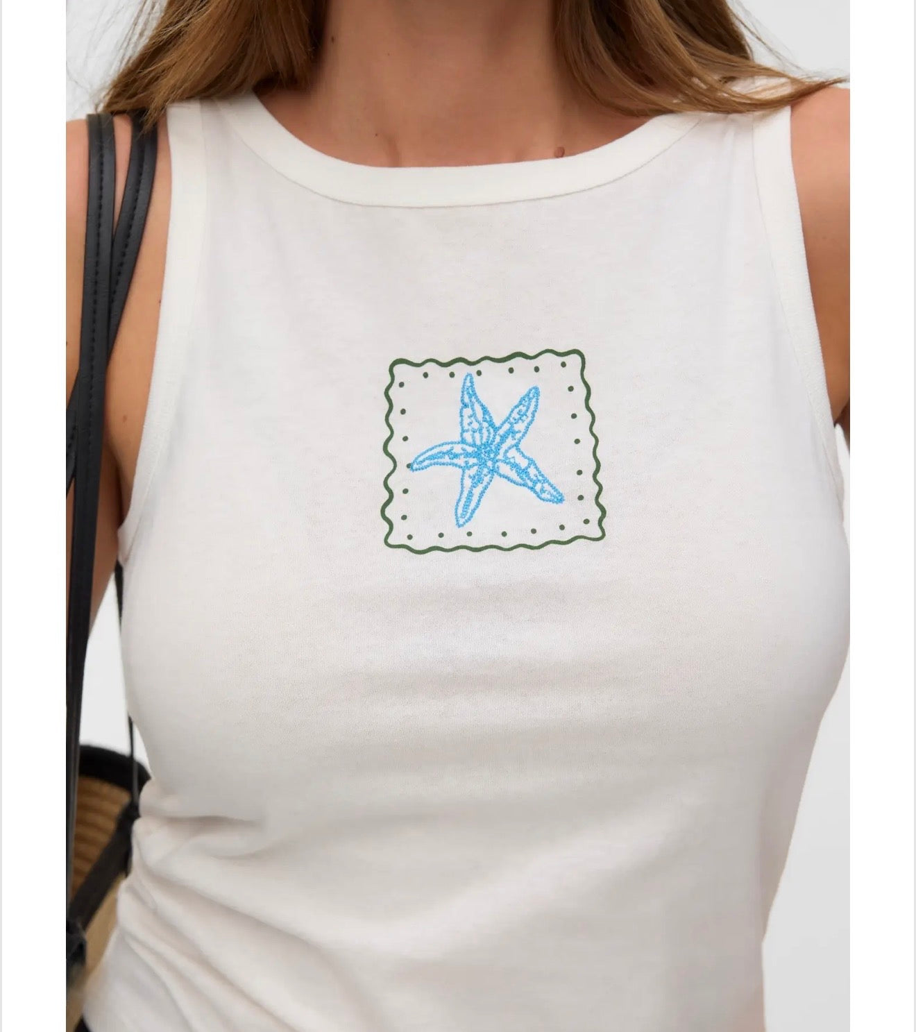 Vero Moda - ALLY - Starfish vest top