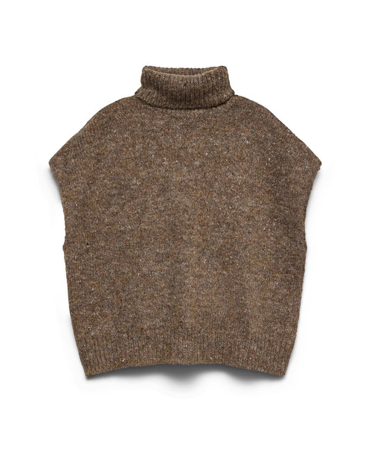 Vero Moda - INGRID - Roll neck sleeveless knit