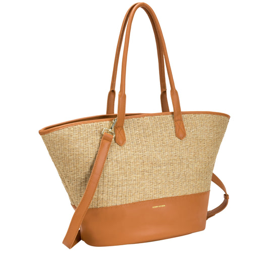 Every Other - 12049 - Large straw shoulder bag