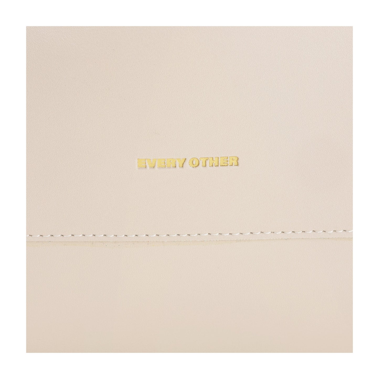 Every Other - 12064 - Draw top tote bag - Cream