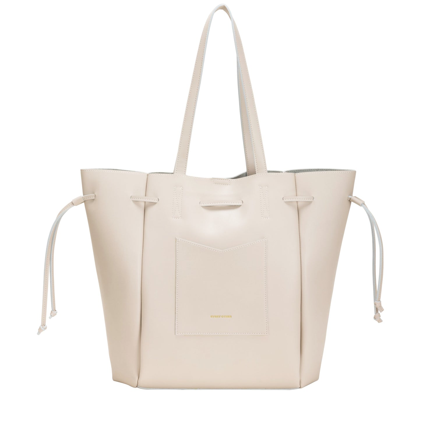 Every Other - 12064 - Draw top tote bag - Cream