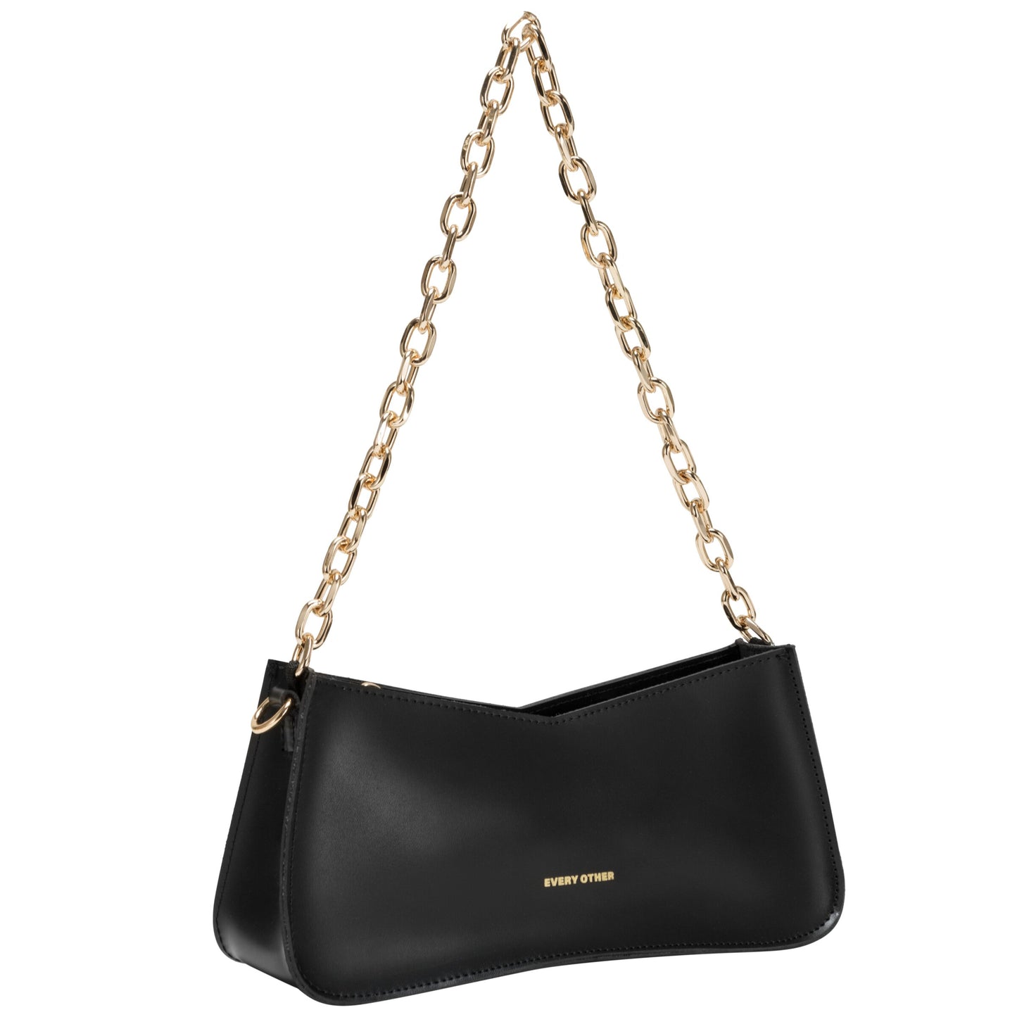 Every Other - 12065 - Chain detail baguette bag