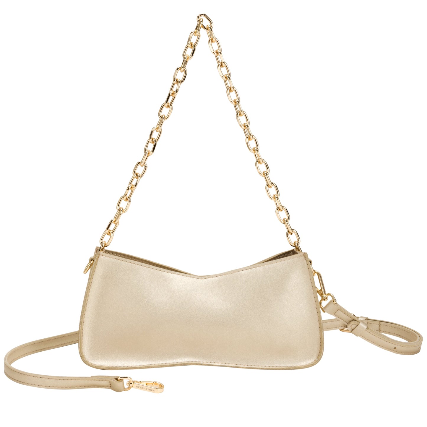 Every Other - 12065 - Chain detail baguette bag