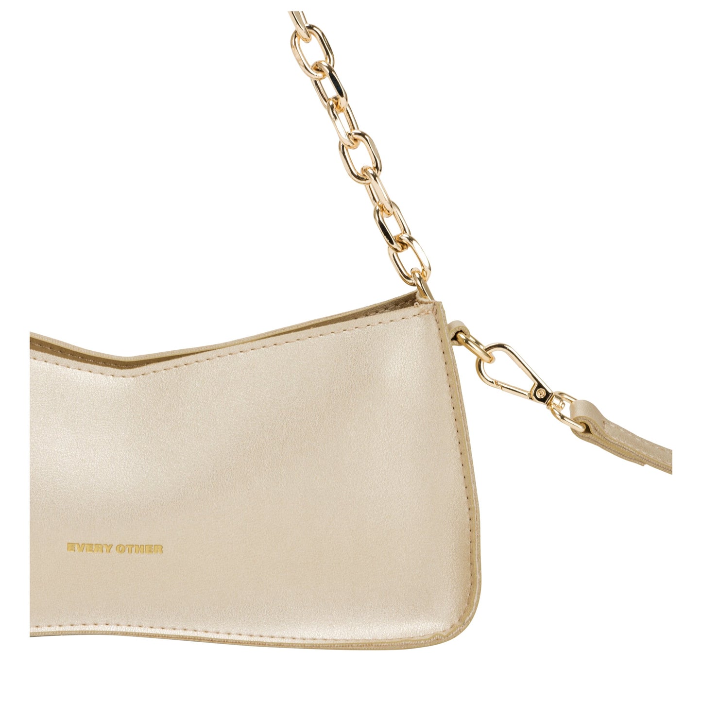 Every Other - 12065 - Chain detail baguette bag