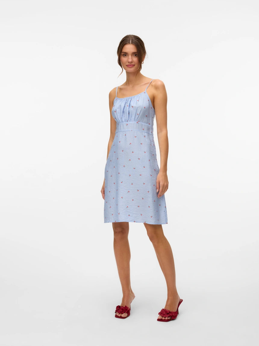 Vero Moda - ODETTE DR - Cherry print strappy dress