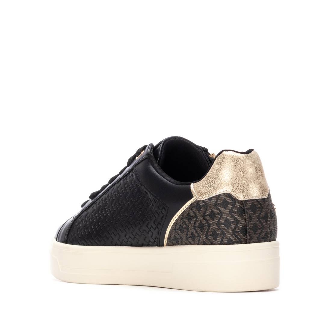 XTI Footwear - 144371 - Texture print side zip trainer