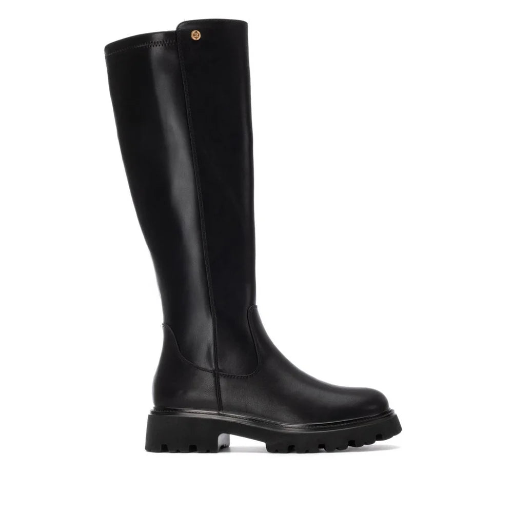 Xti - 144419 - Chunky flat knee boot