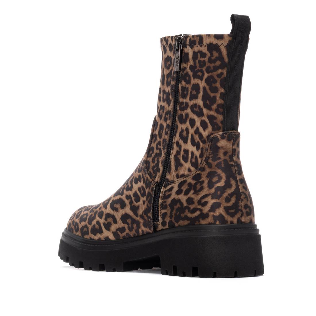 XTI Footwear - 144657 - Animal chunky chelsea boot