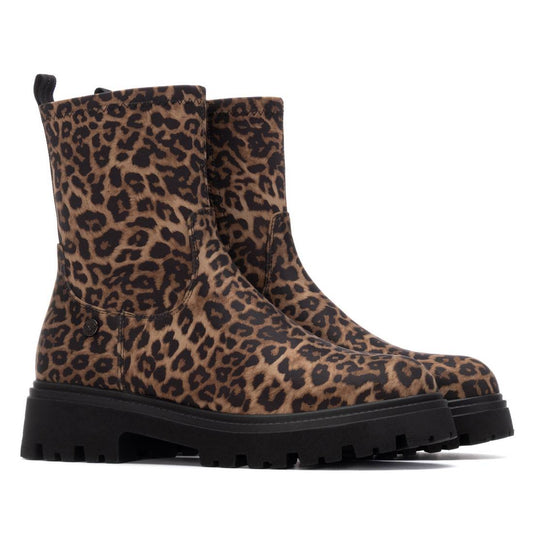 XTI Footwear - 144657 - Animal chunky chelsea boot