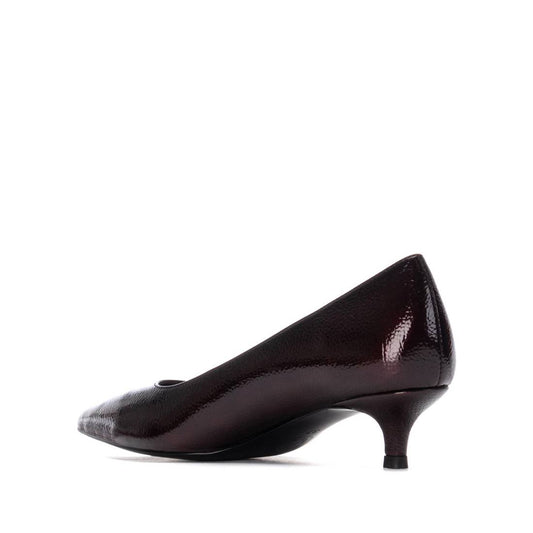 XTI Footwear - 144727 - Patent kitten heel court shoe