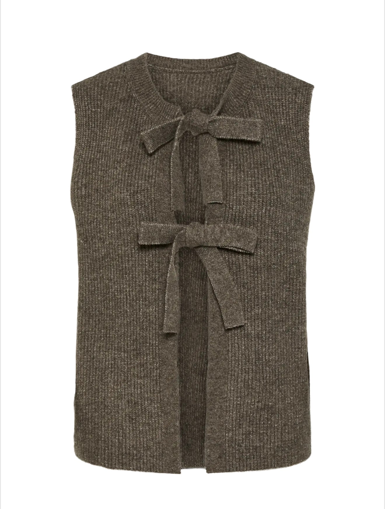 Pieces - SILLY - Reversible bow knit tank