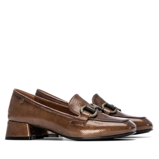 Carmela Footwear - 162539 - Patent heeled court shoe