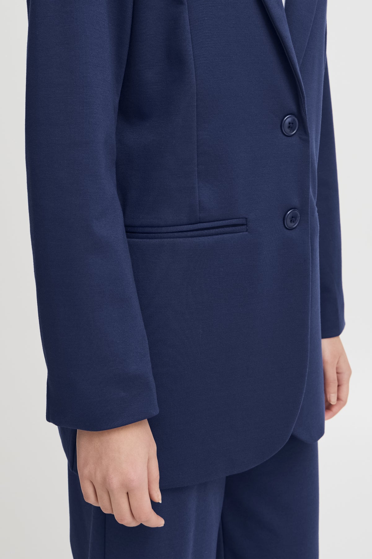 ICHI - KATE BL - Classic jersey blazer