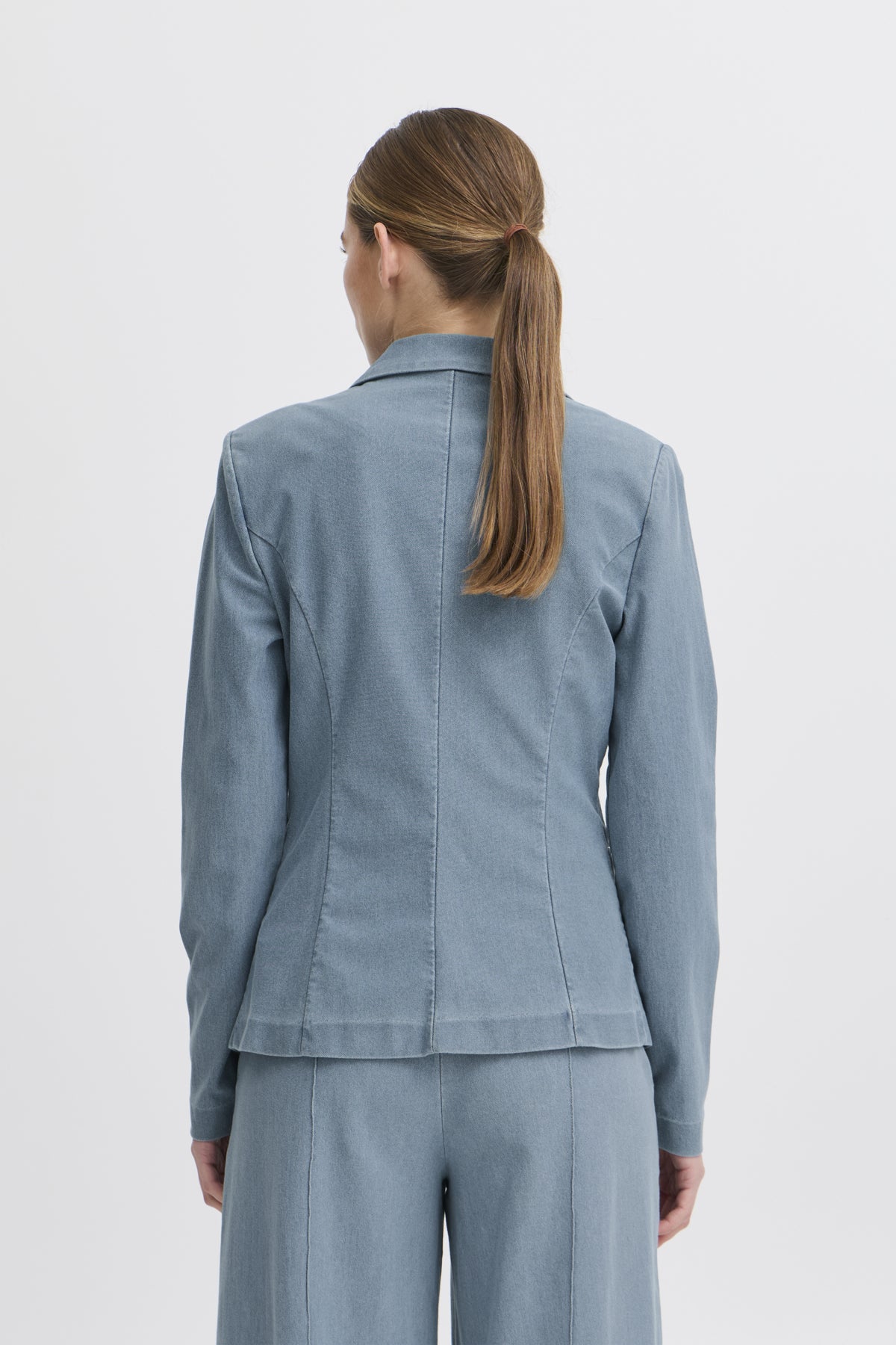 ICHI - KATE - Chambray Classic blazer
