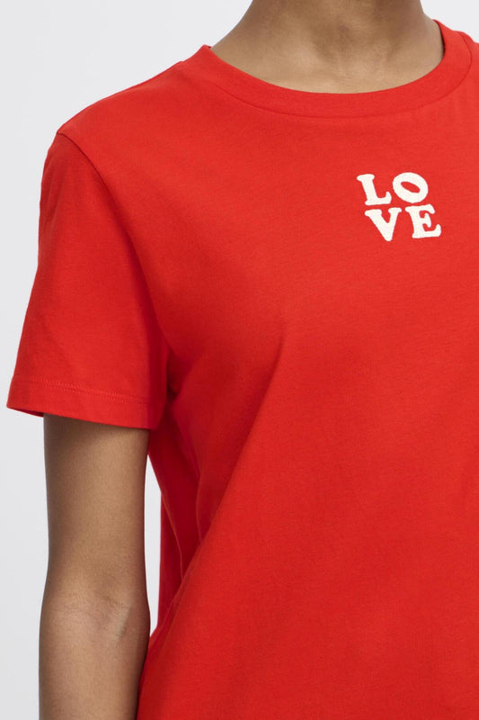 ICHI - CAMINO - Love slogan T.shirt