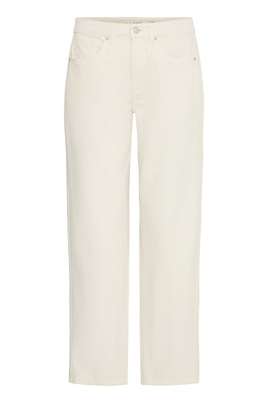 B.Young - LORAX - Barrel leg high waist ankle length jeans