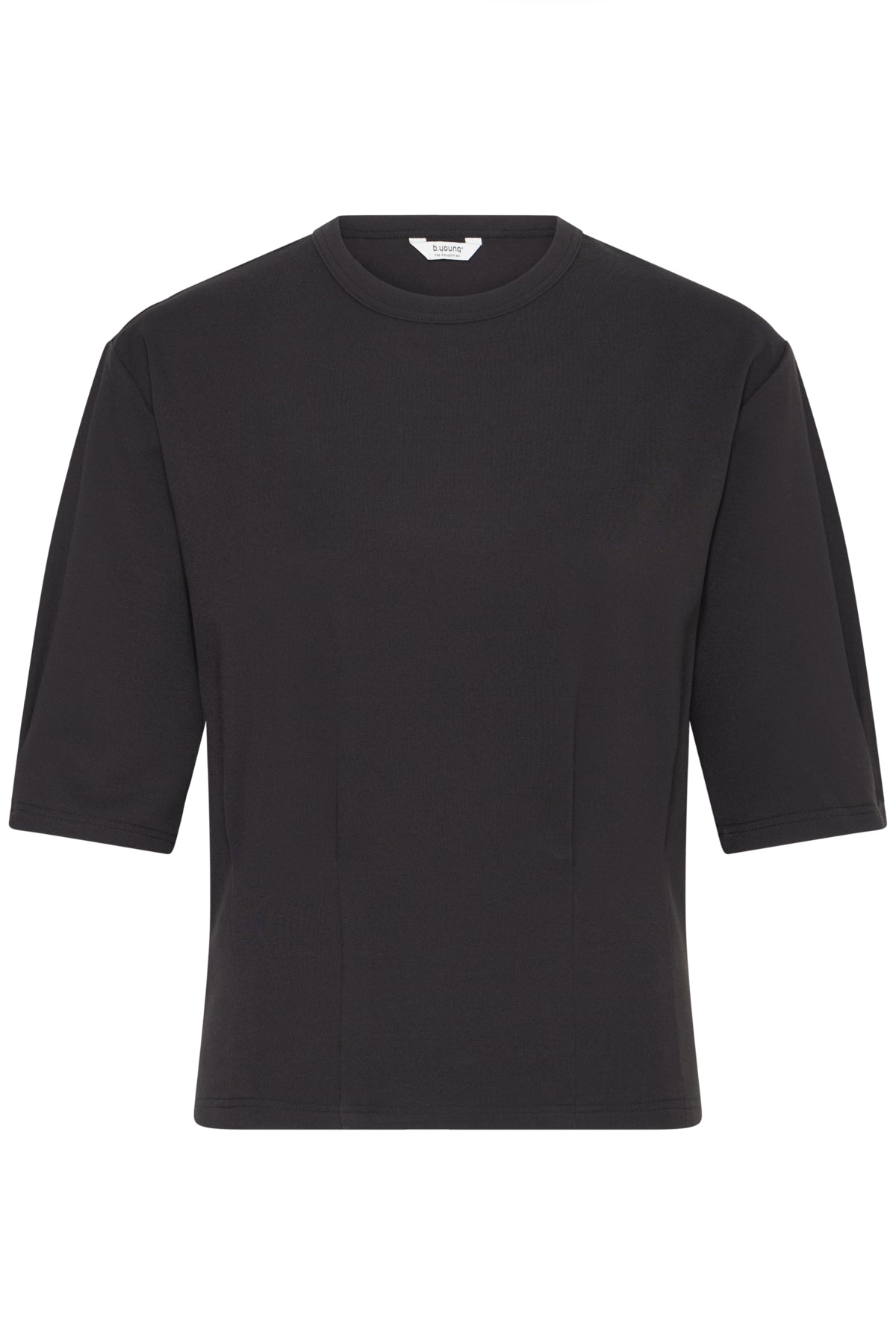 B.Young - SEANO - Tuck detail super soft top in Black