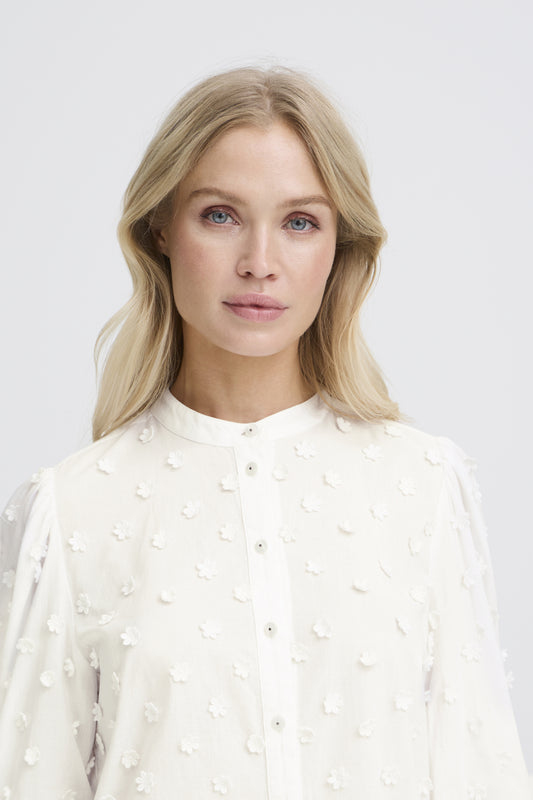 B.Young - ISABEAU - Appliqué Daisy shirt