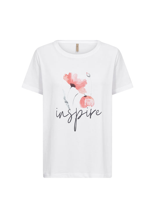 Soya Concept - RINA FP - Poppy front t.shirt