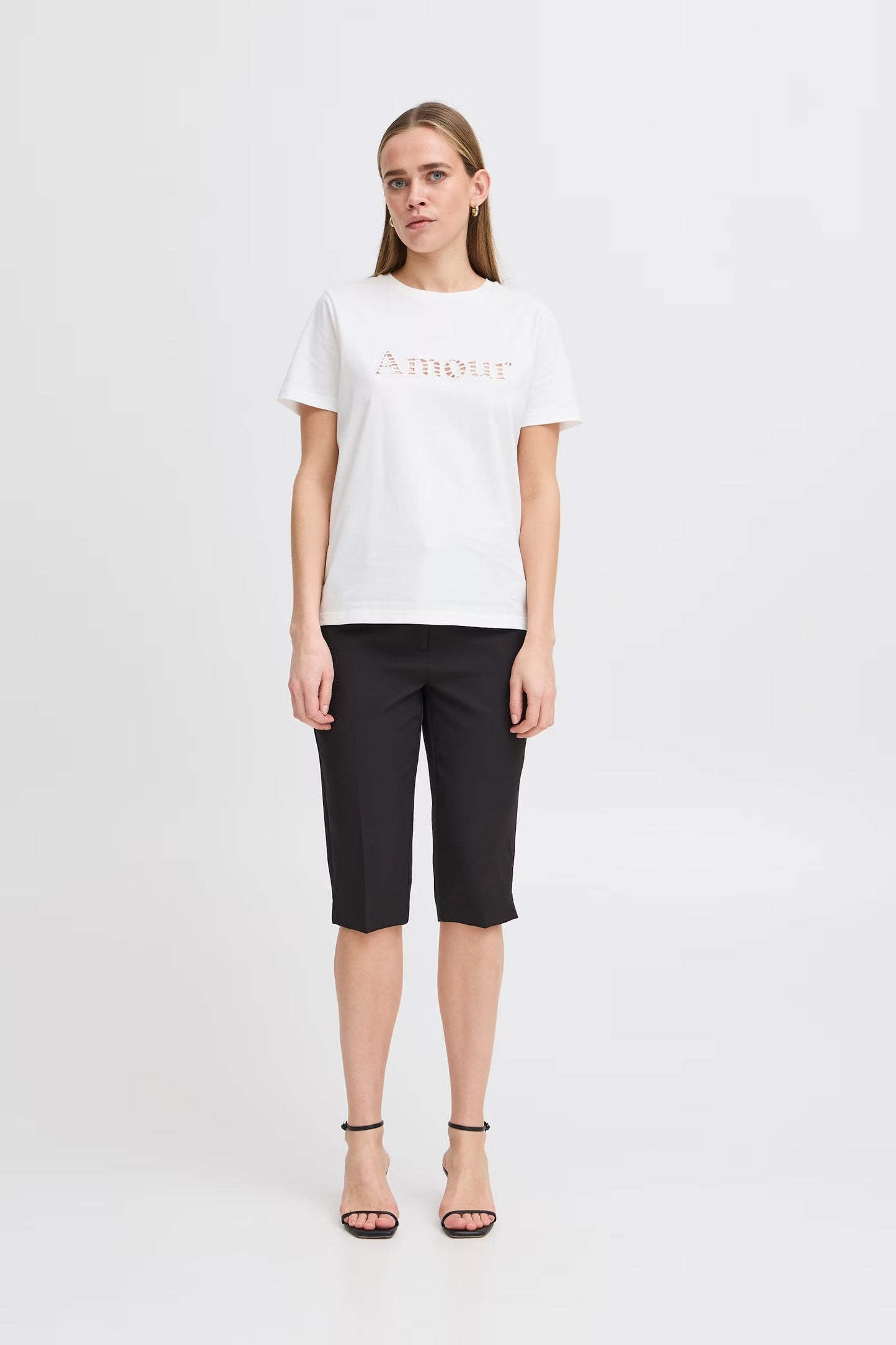 ICHI - PENDO SS - Amour slogan t.shirt