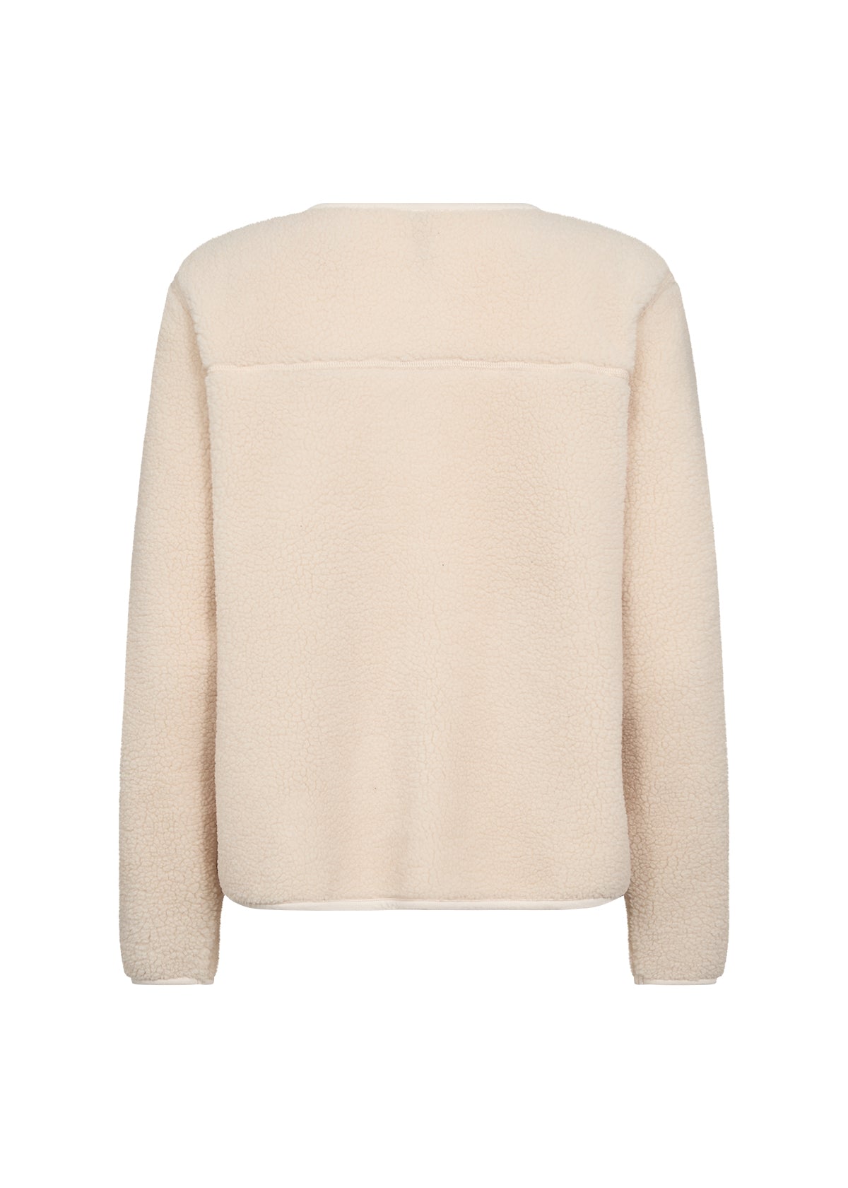 Soya Concept - ONYX 2 - Teddy button jacket - Cream image 5