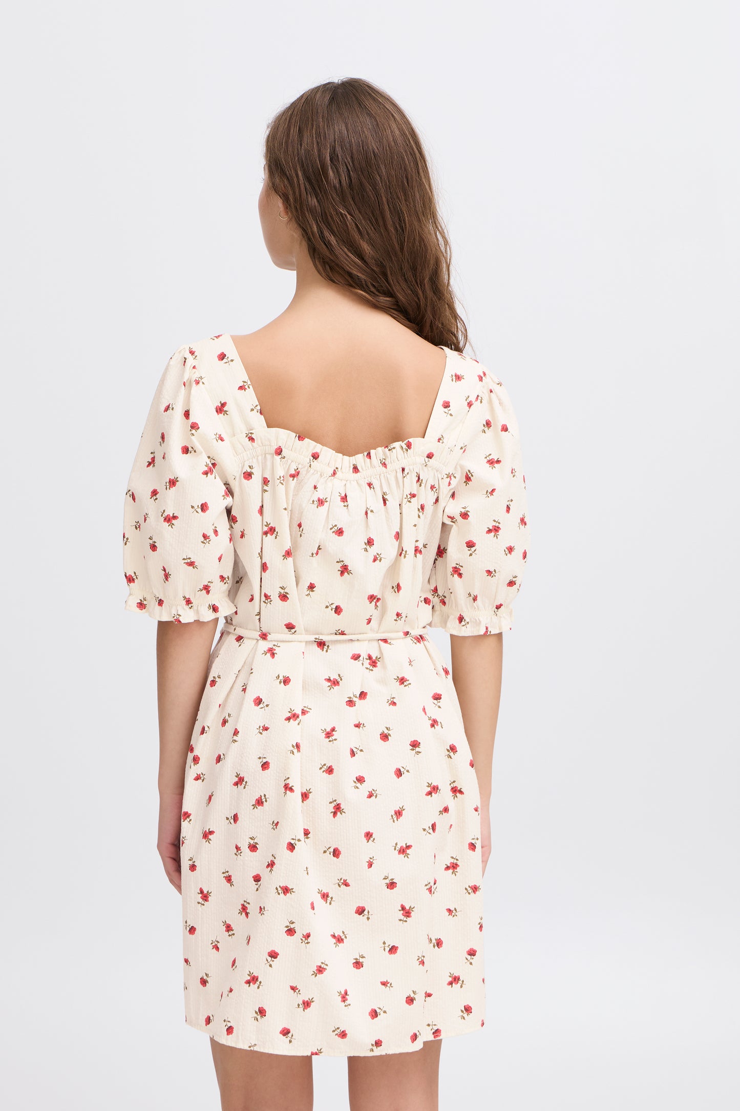 ICHI - ROSEY DR2 - Rose print dress