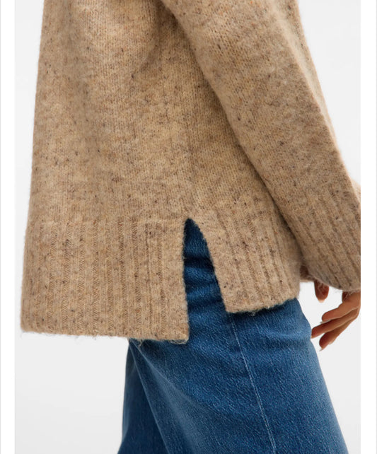 Vero Moda - INGRID - Chunky roll neck knitted jumper