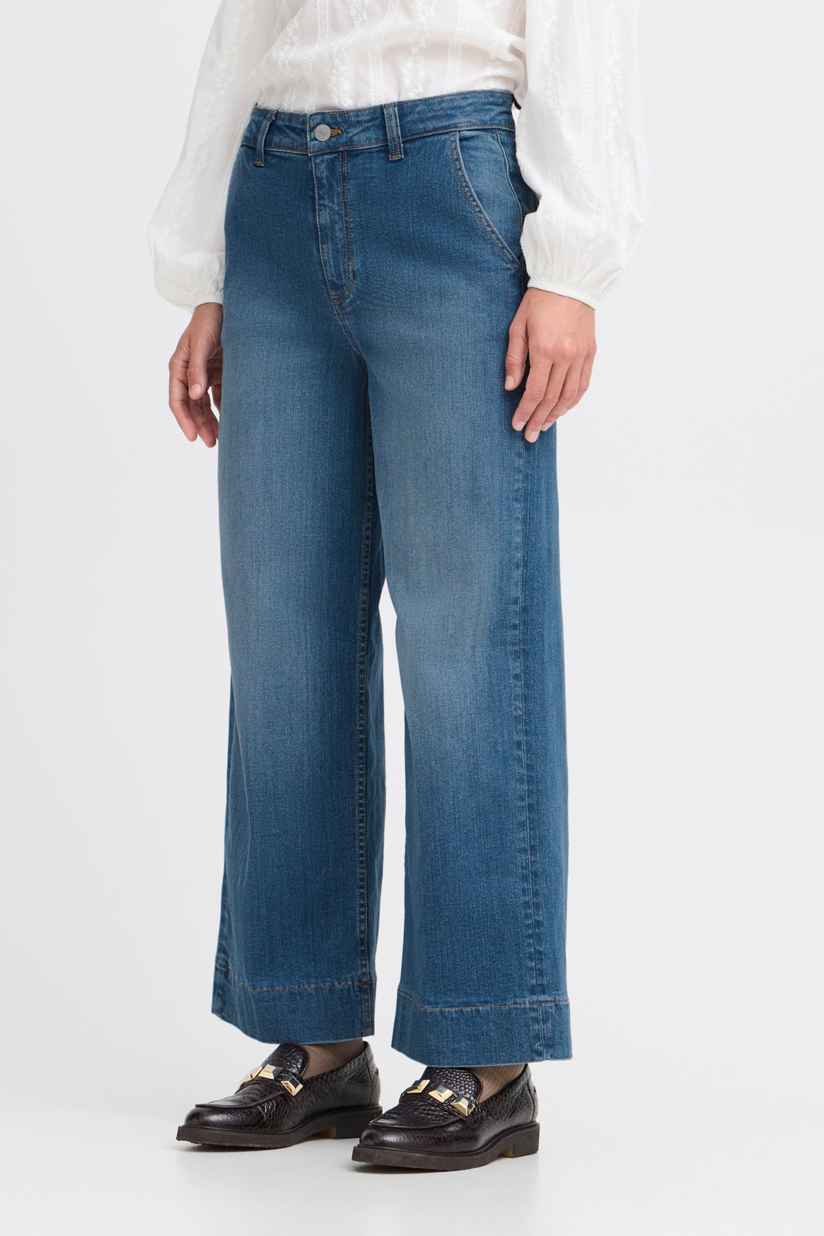 B.Young - KOMMA - Crooped wide leg jeans