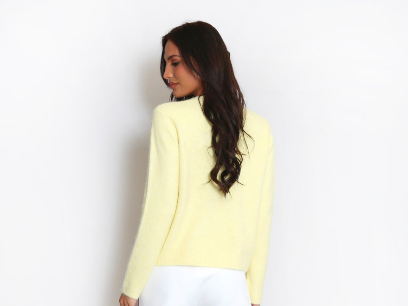 234 - Lace detail super soft cardigan
