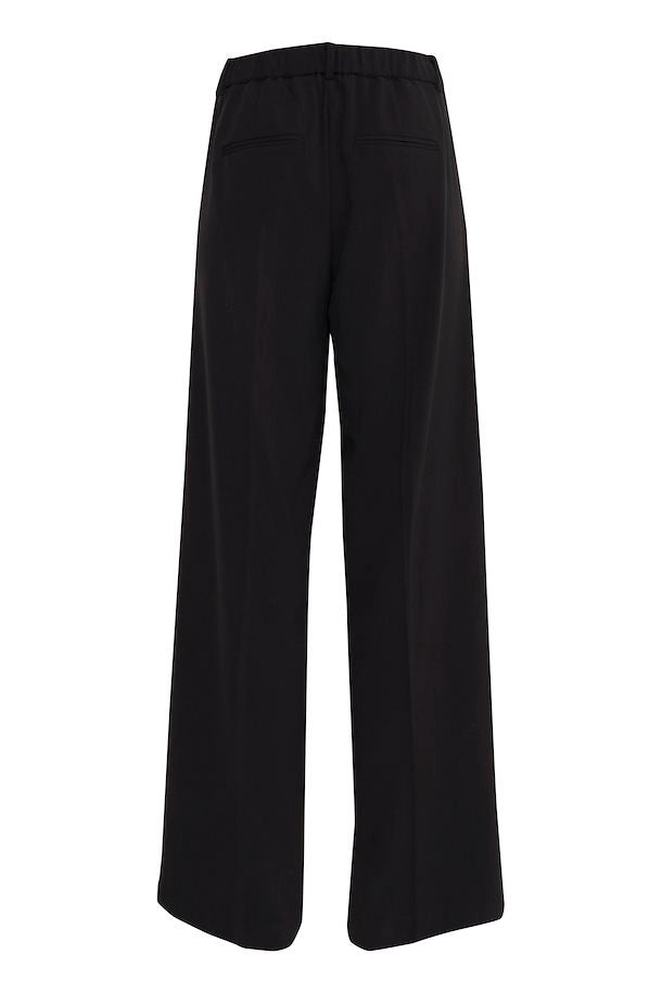 B.Young - DANTA - Wide leg trousers - Black image 7