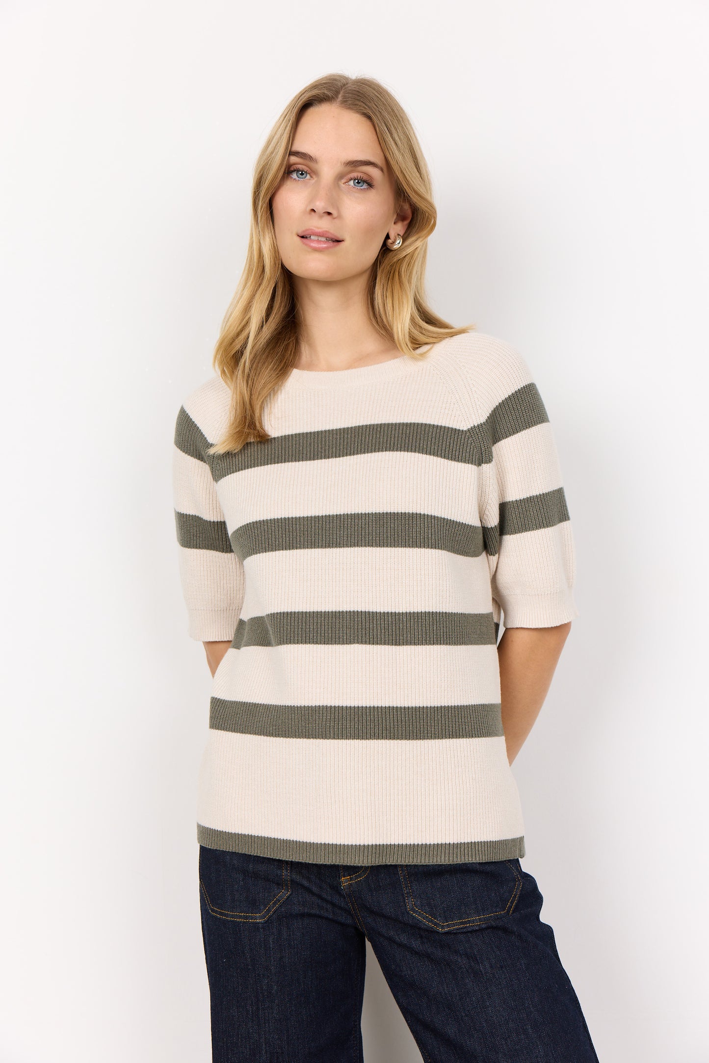 Soya Concept - KANITA - Stripe knitted jumper