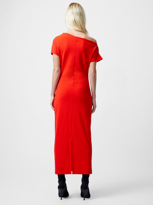 French Connection - 71YDO - Valetta Gathered Off Shoulder Midi Dress