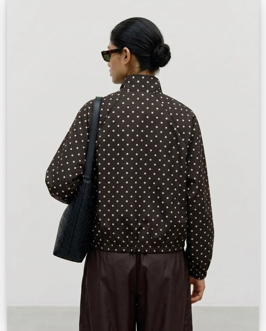 Vero Moda - KAYLA - Polka dot windbreaker jacket