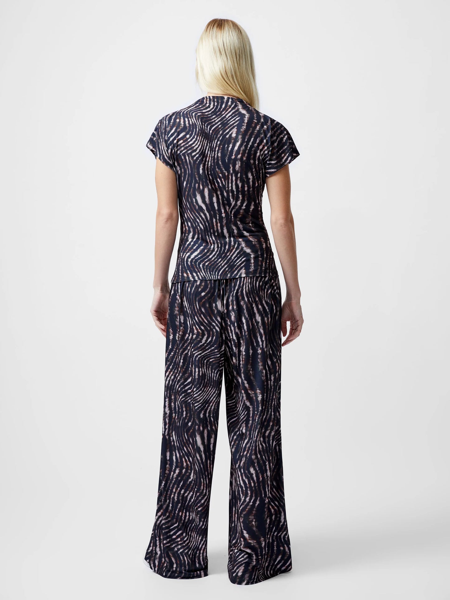 French Connection - 74YBN - Zina portia printed trousers