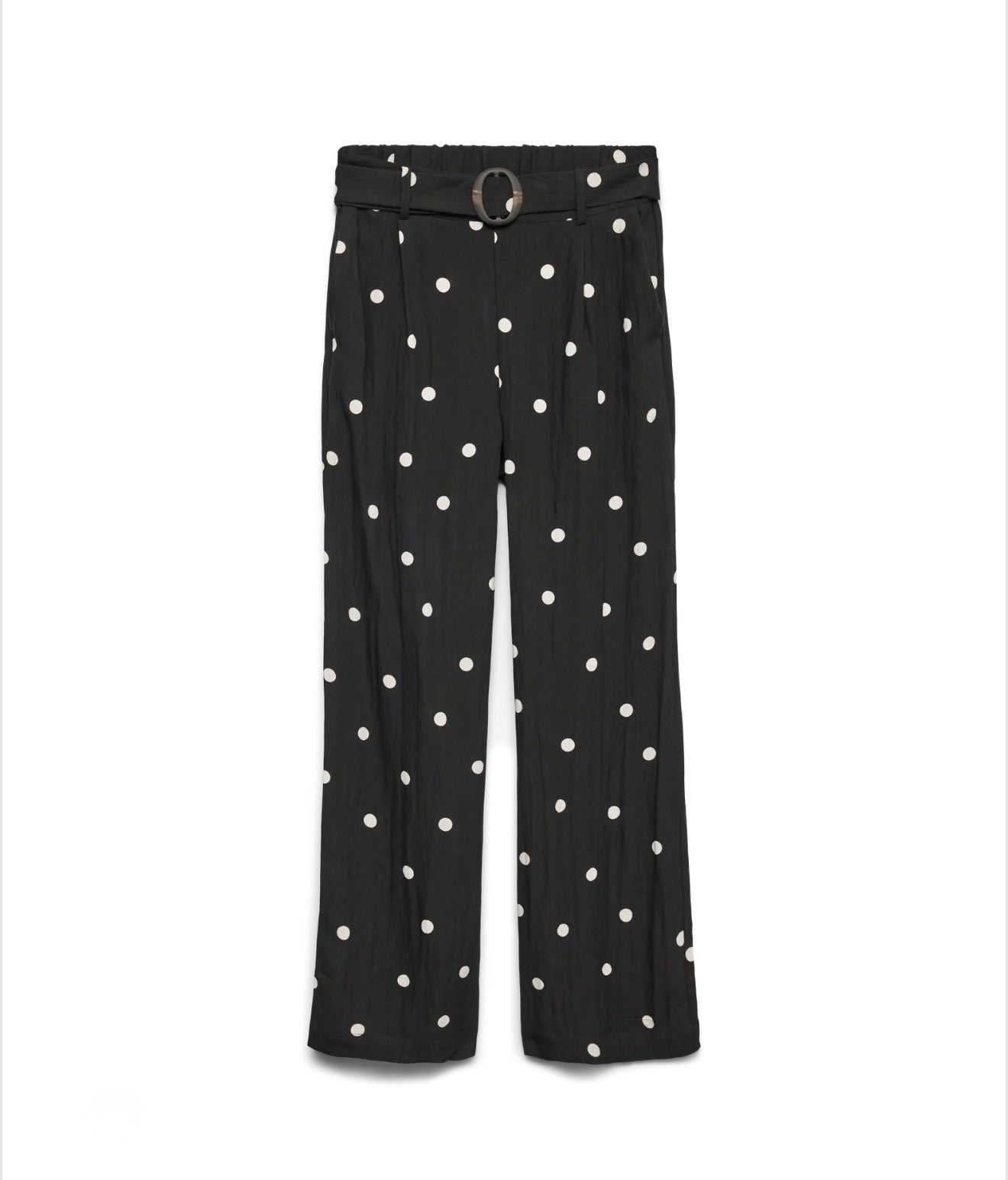 Vero Moda - JOAN - Polka dot high waist trousers