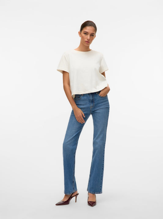 Vero Moda - TESSA - High waist straight denim jeans