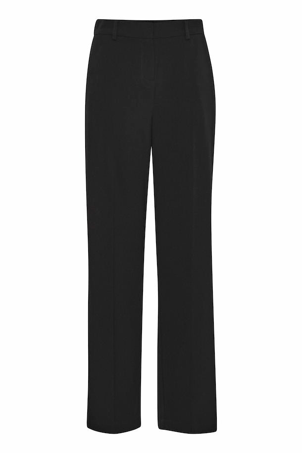 B.Young - DANTA - Wide leg trousers - Black image 5