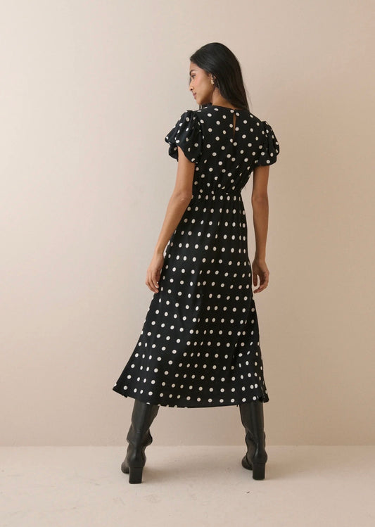 Nobody’s Child - SICILY - Polka dot midi dress