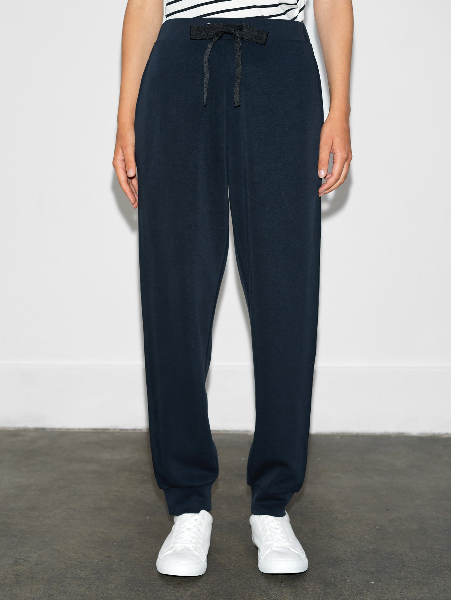 French Connection - 74RZL - Wren side trim tie waist jogger