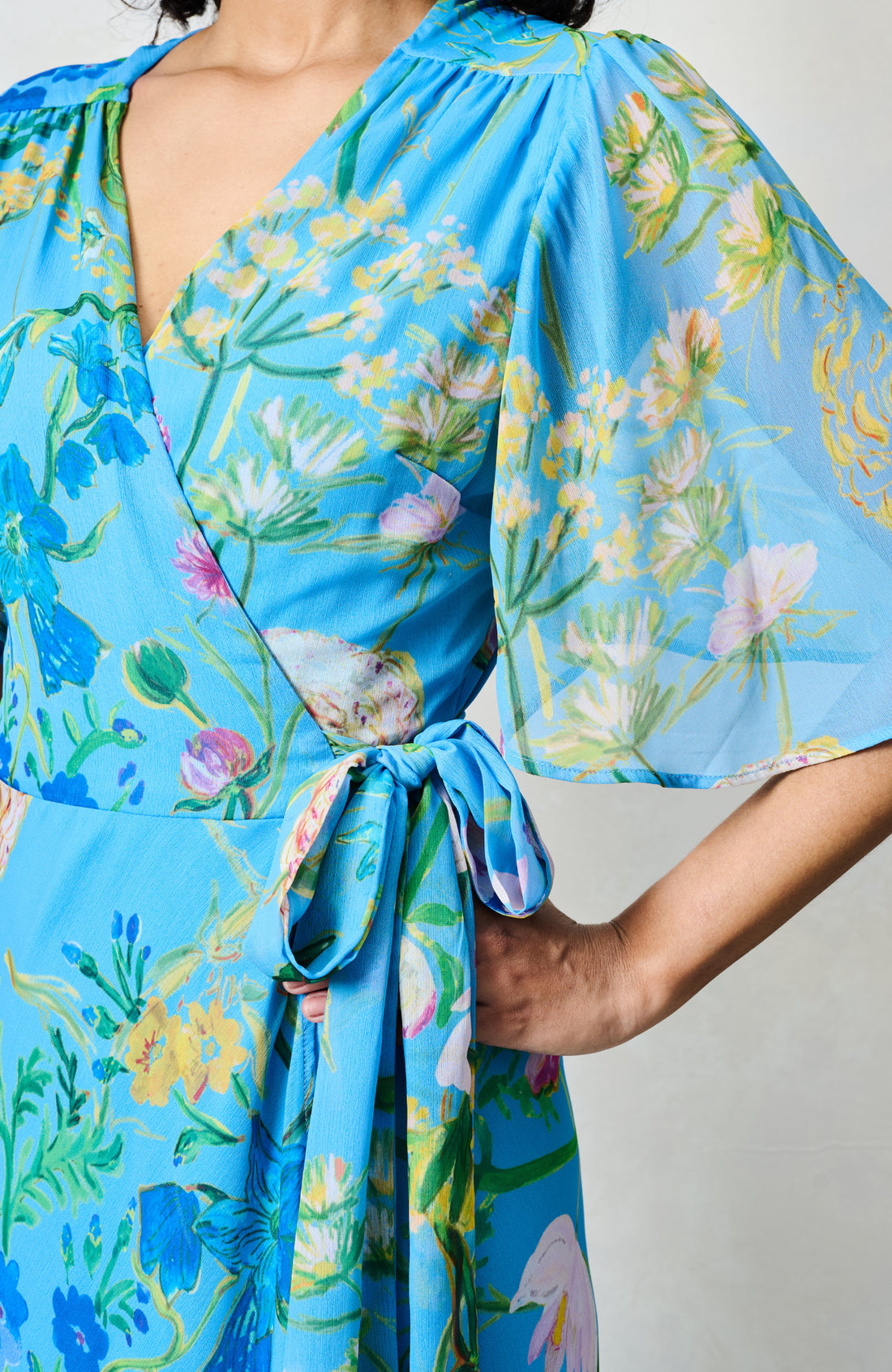 Hope & Ivy - The Alyssa - Floral maxi dress