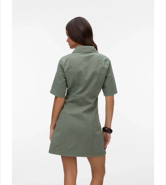 Vero Moda - DAISY - Denim dress