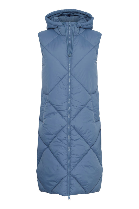 B.Young - BOMINA - Hooded gilet - Blue image 5