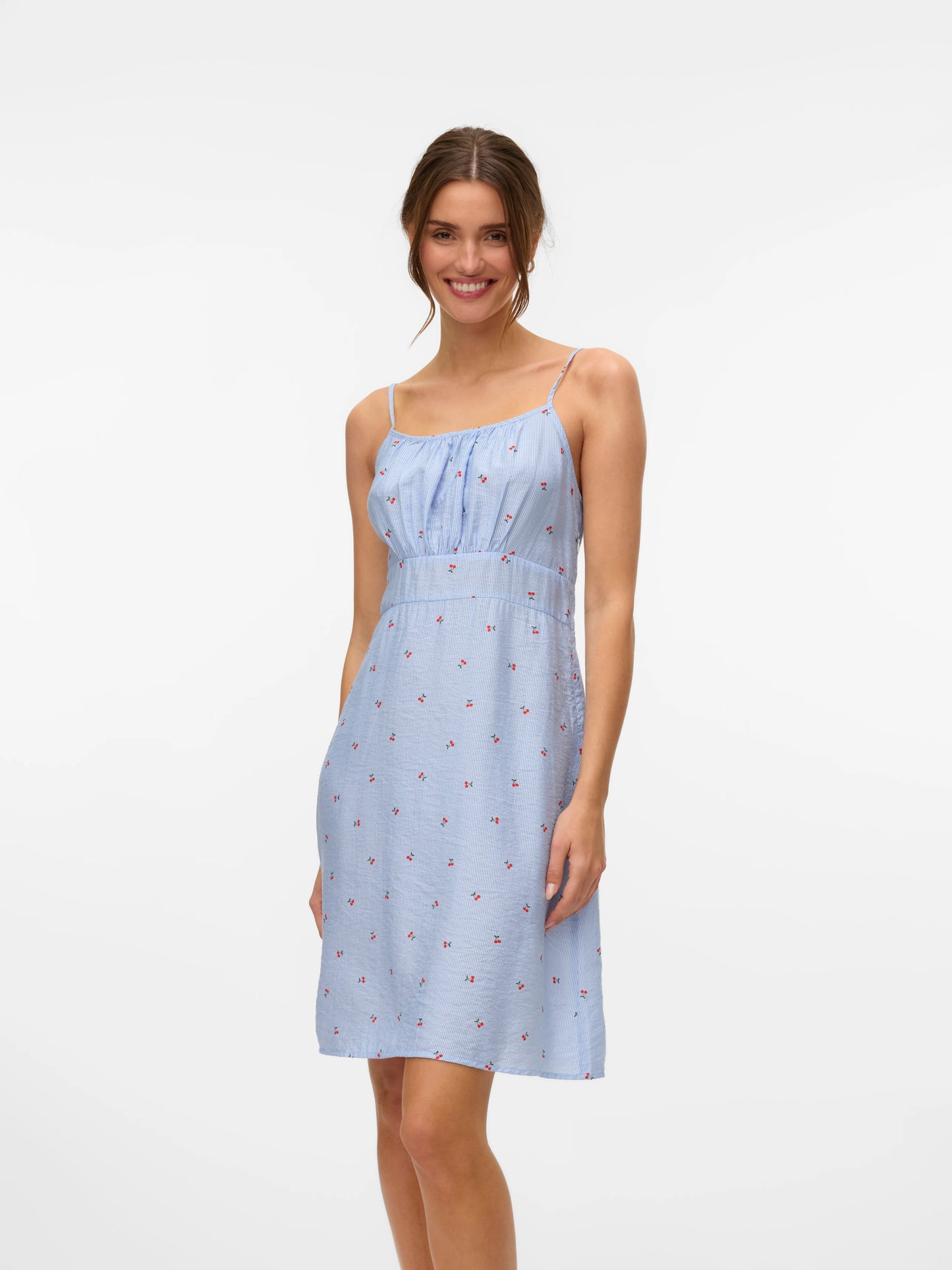 Vero Moda - ODETTE DR - Cherry print strappy dress