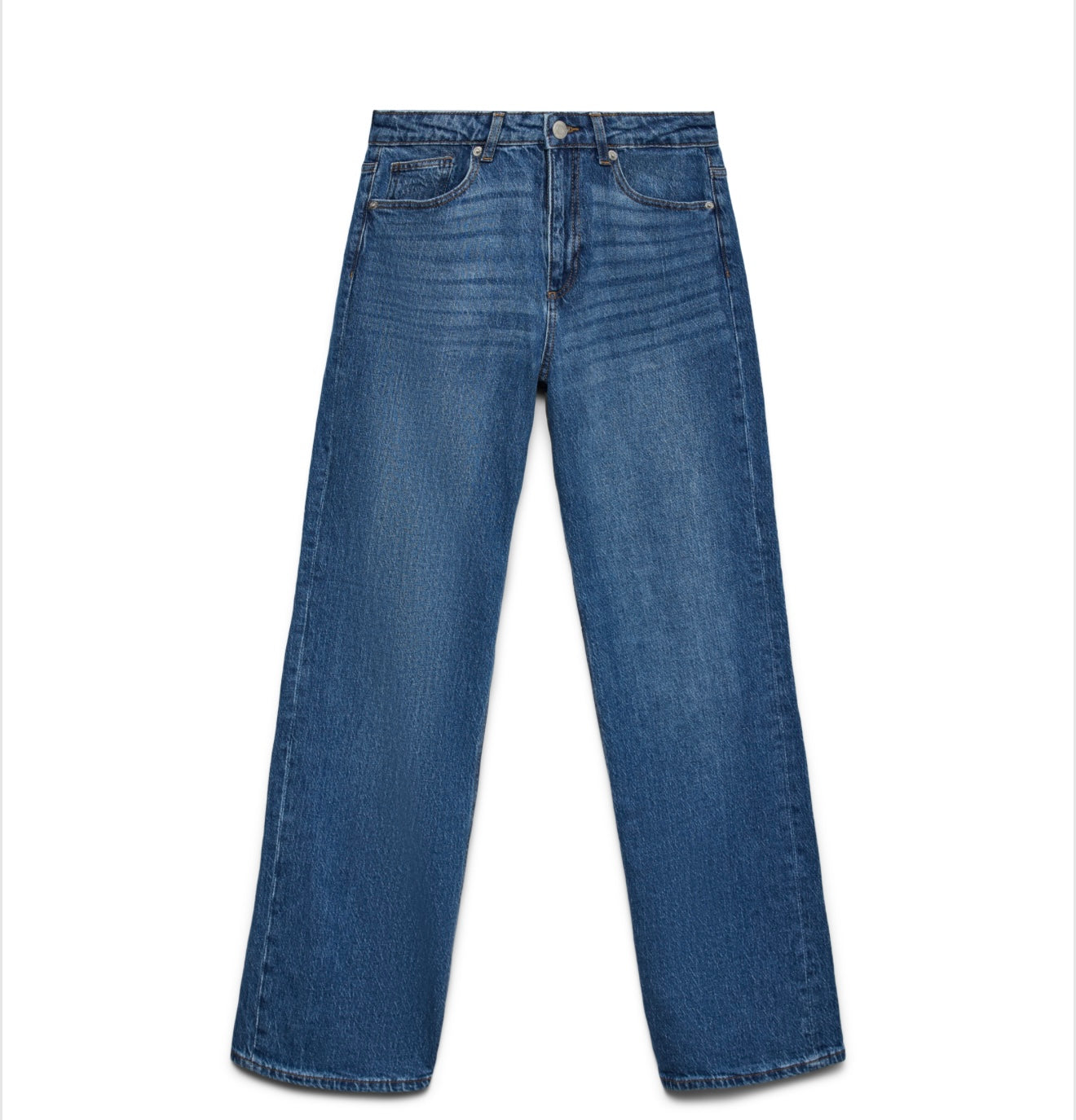 Vero Moda - TESSA - Wide leg high rise denim jeans