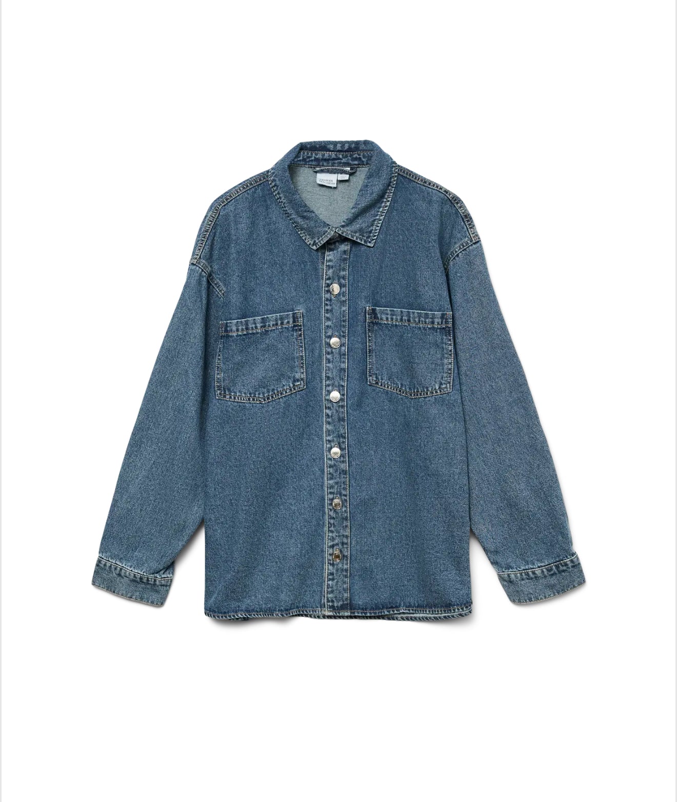 Vero Moda - JENNIE - Oversized denim Shacket