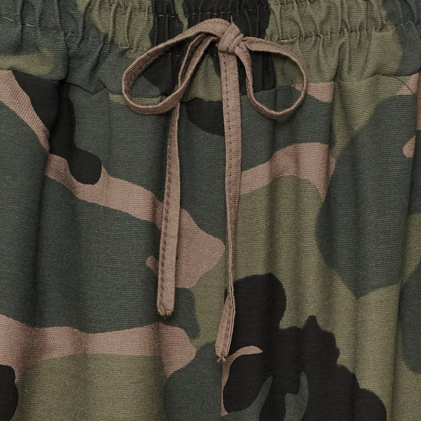 Marta - LUPUS - Wide camo print trousers