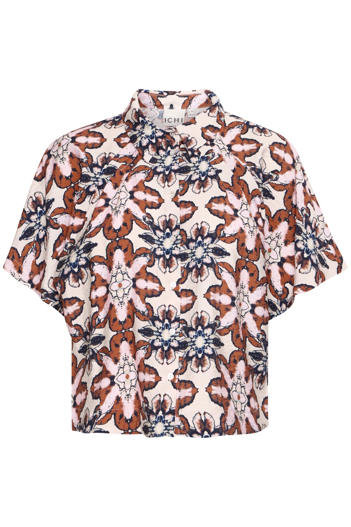 ICHI - ZASHA - Printed short sleeve shirt