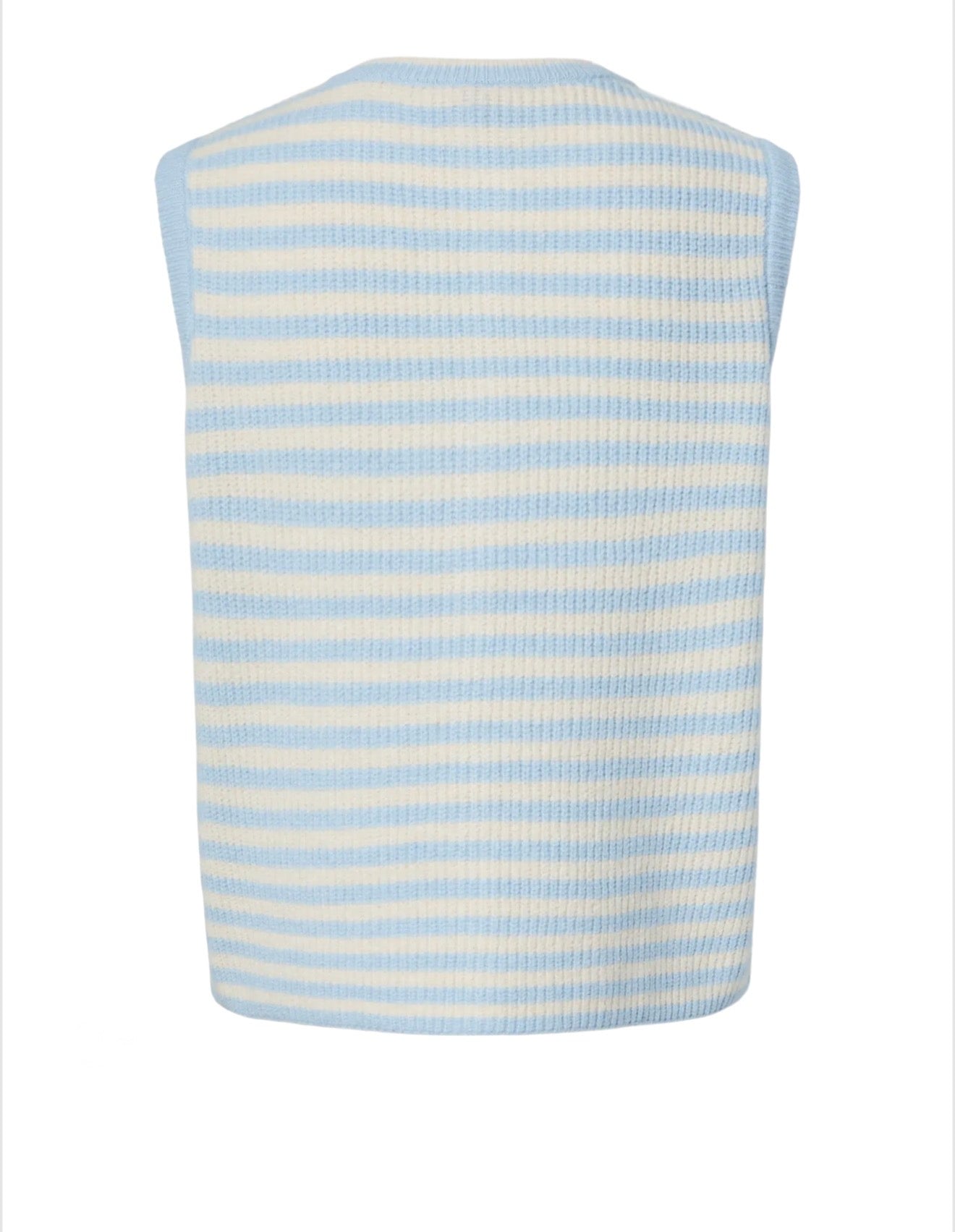 Pieces - MALOU - Stripe knitted waistcoat