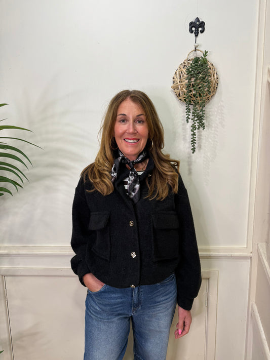 CLLAYRE - Boucle style jacket