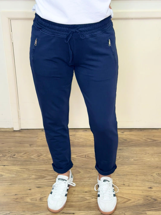 D.E.C.K by DECOLLAGE - 814136 - Zip pocket joggers